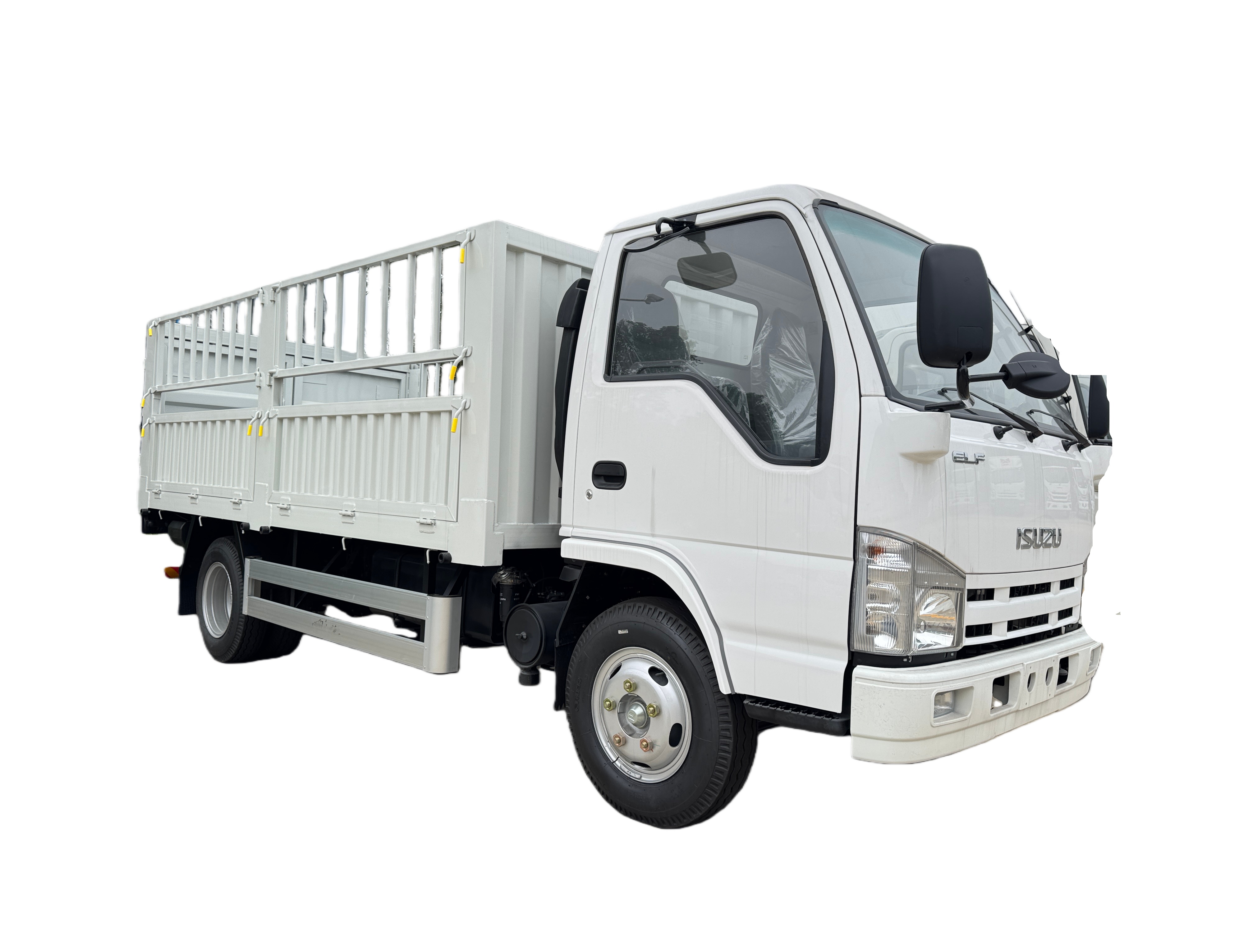 ISUZU NKR 100P HIGH-RAILER TRUCK WITH HYDRAULIC TAILBOARD