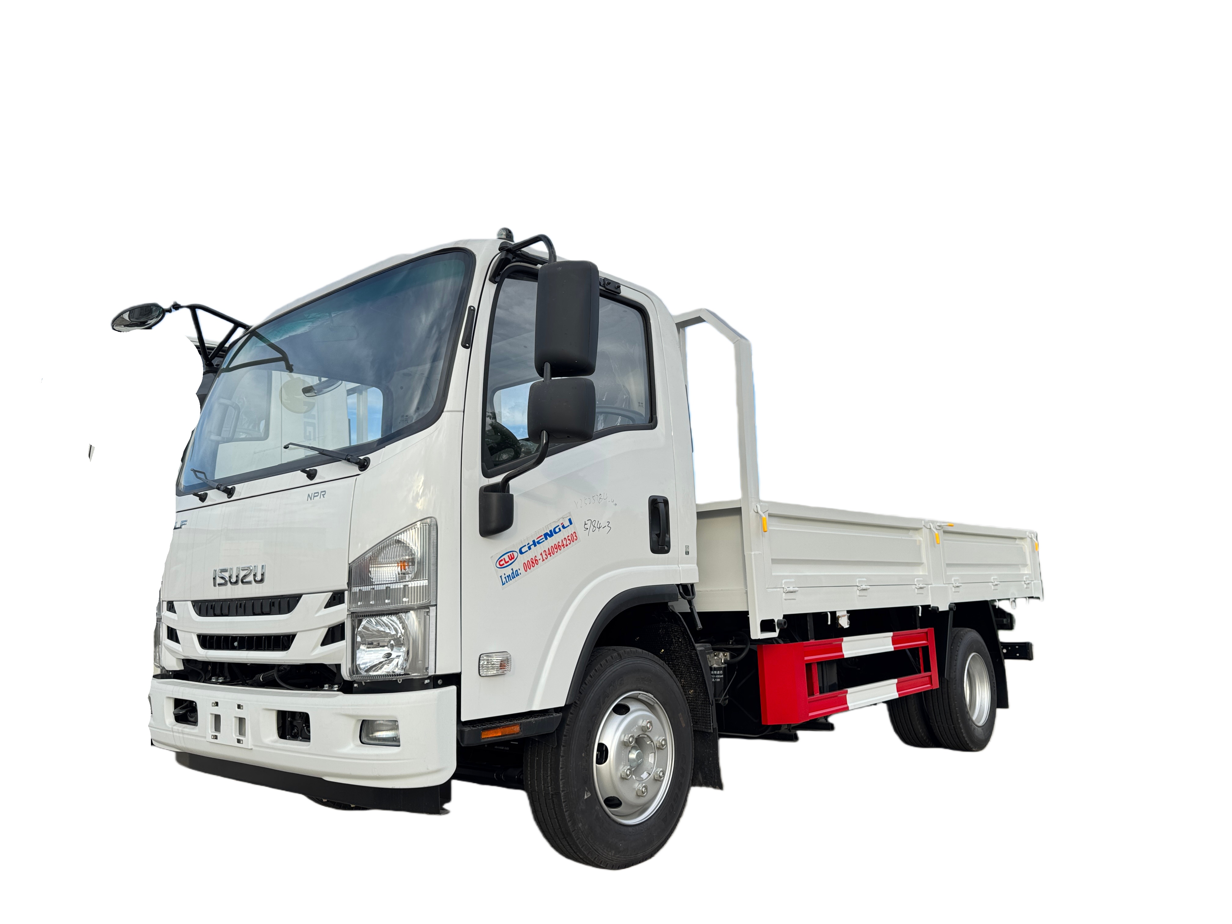 ISUZU 700P  FLATBED CARGO TRUCK