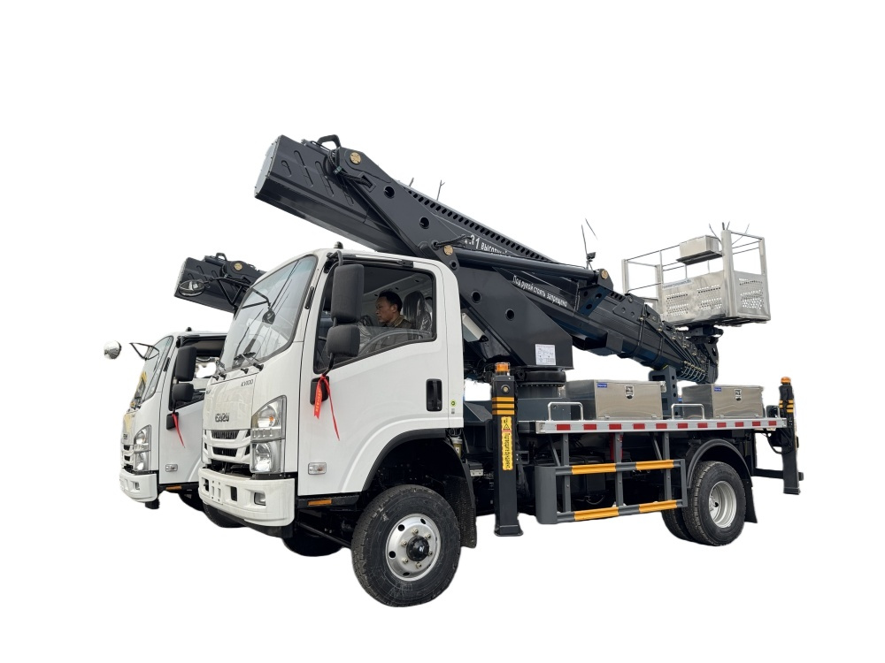 4WD ISUZU  NPR 33M AERIAL PLATFORM TRUCK