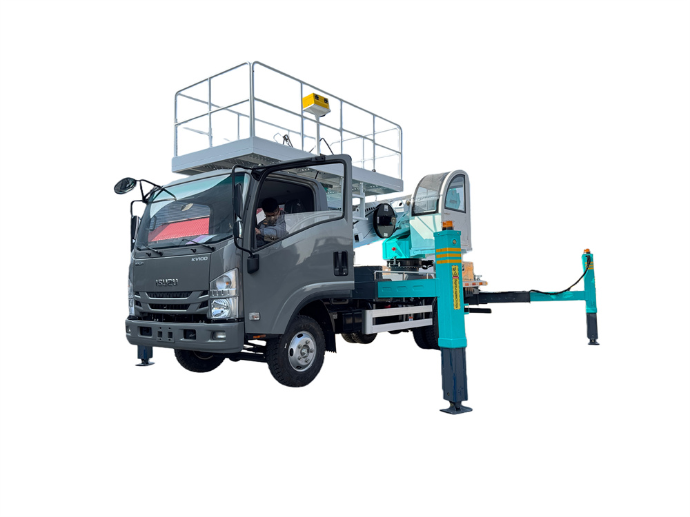 ISUZU KV100 NPR 20M AERIAL PLATFORM TRUCK WITH BIG BUCKET