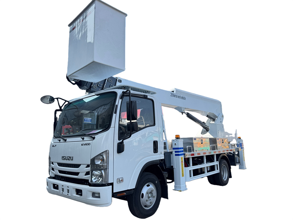 ISUZU KV100 NPR 20M AERIAL PLATFORM TRUCK WITH INSULATION BUCKET