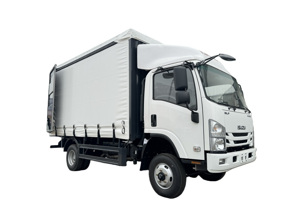  4WD ISUZU KV100 NPR 4.2M SIDE CURTAIN TRUCK