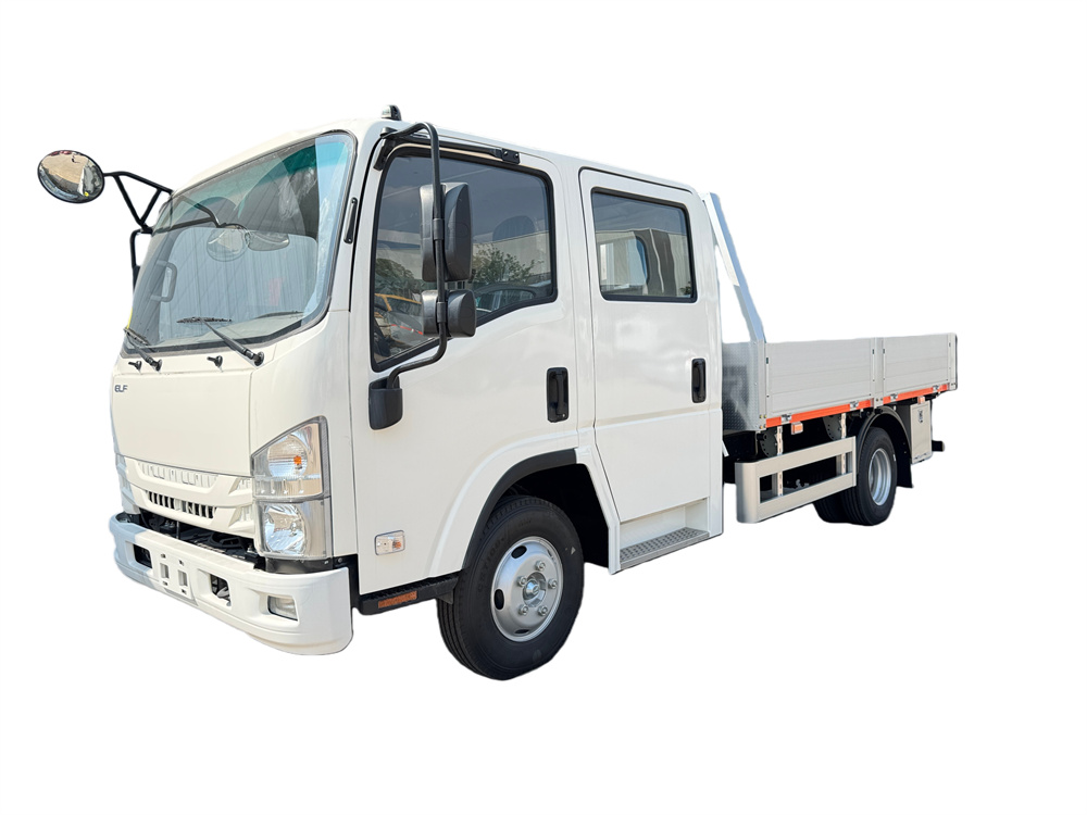  ISUZU KV100 NPR DOUBLE CABIN CARGO TRUCK