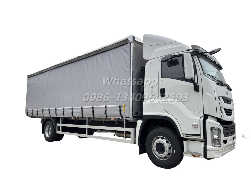 ISUZU GIGA FVR SIDE CURTAIN CARGO TRUCK