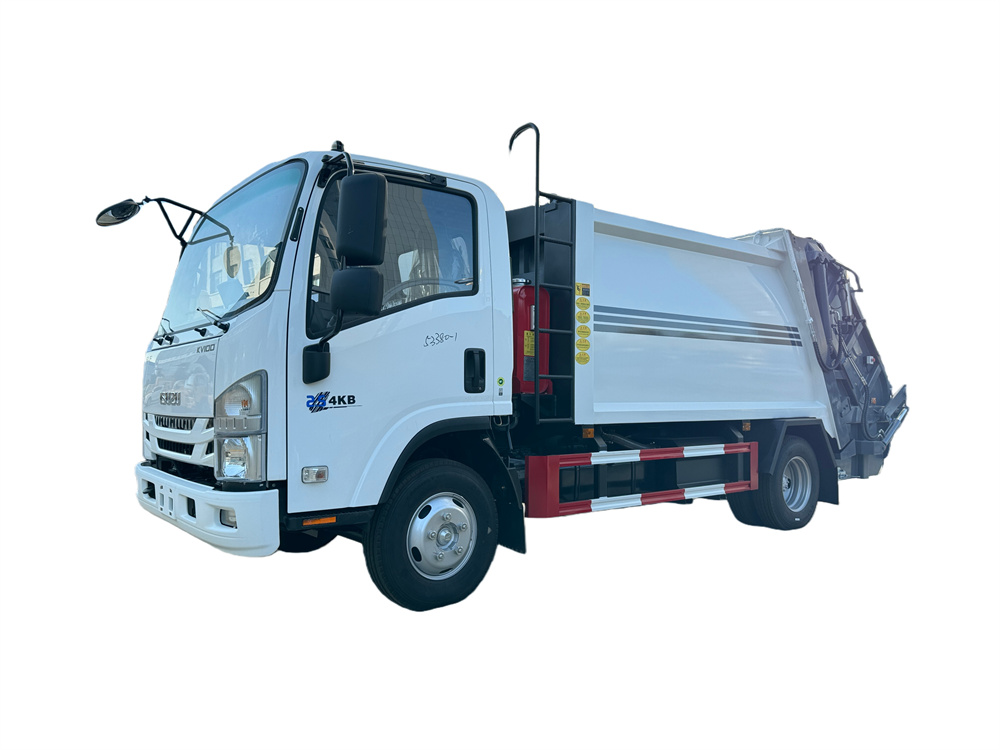 ISUZU KV100 NPR 6CBM COMPACTOR GARBAGE TRUCK