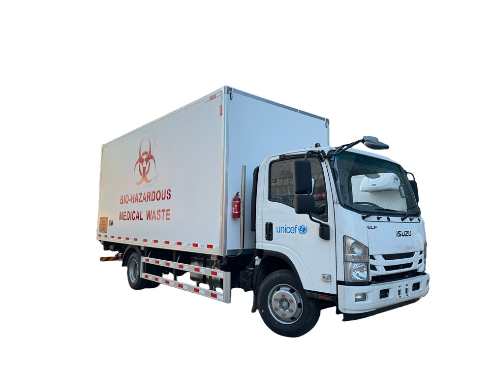 ISUZU 700P NPR Medical Waste Transport Vehicle