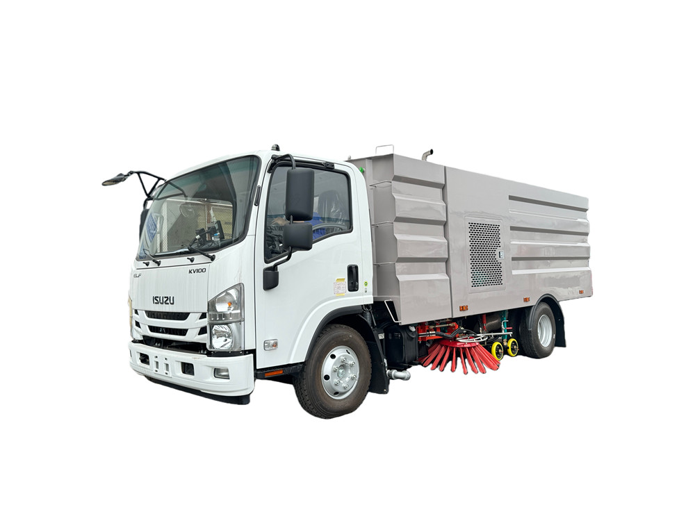 ISUZU KV100 NPR Road Sweeper Truck