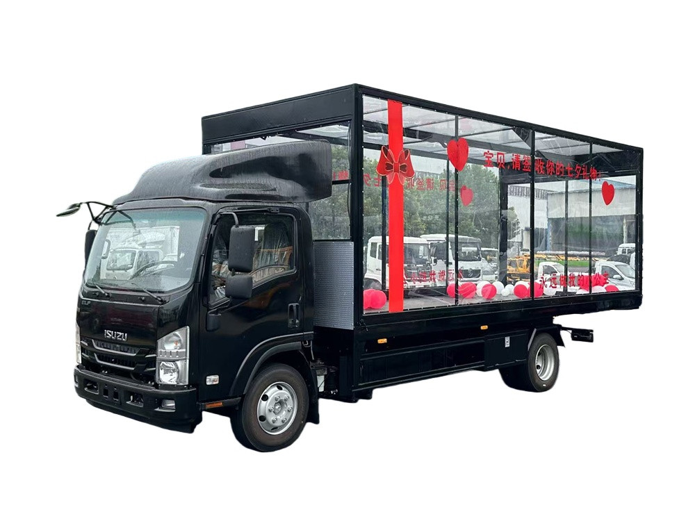 ISUZU 700P (Black Color) Wrecker Rescue Truck with Gift Box