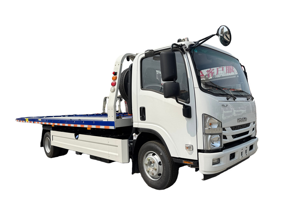 ISUZU 700P NPR Wrecker Truck One tow two cars