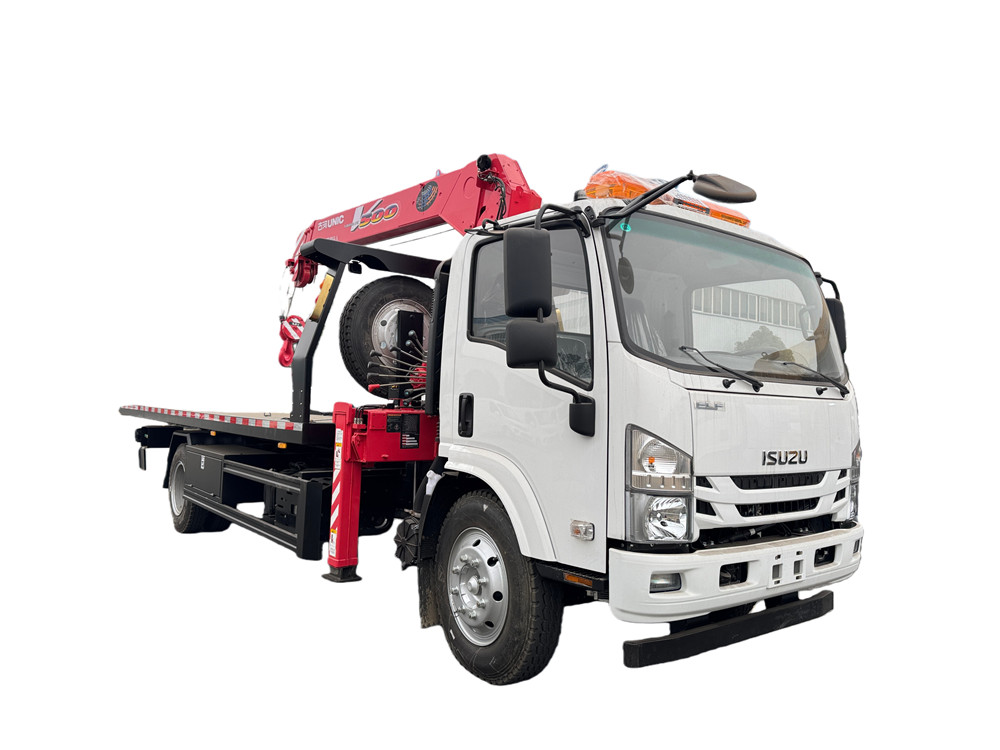ISUZU 700P NPR Wrecker Truck with Unic Crane