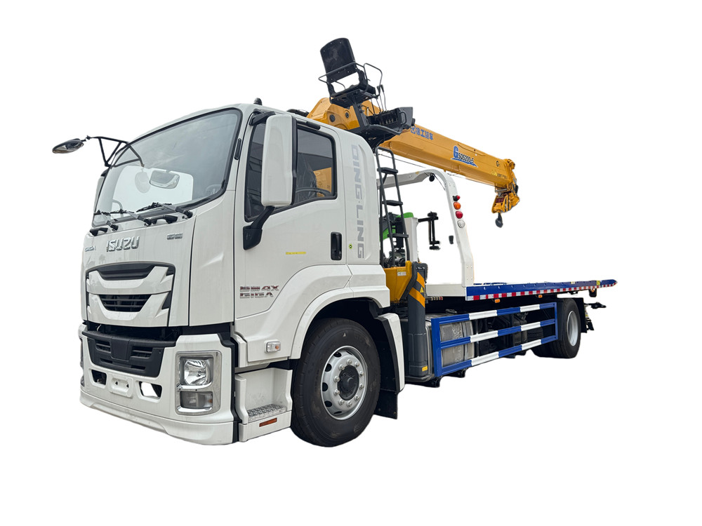 ISUZU GIGA 205HP FTR Road Rescue Truck with Crane